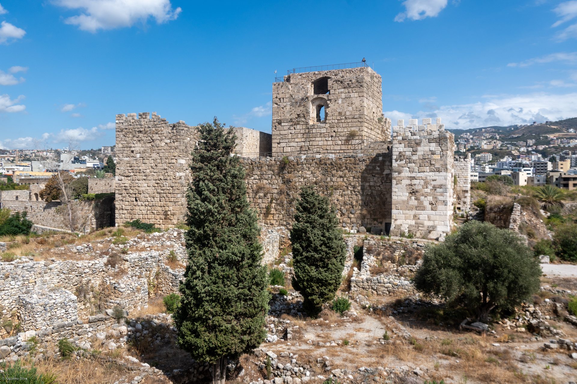 Byblos above the Mediterranean